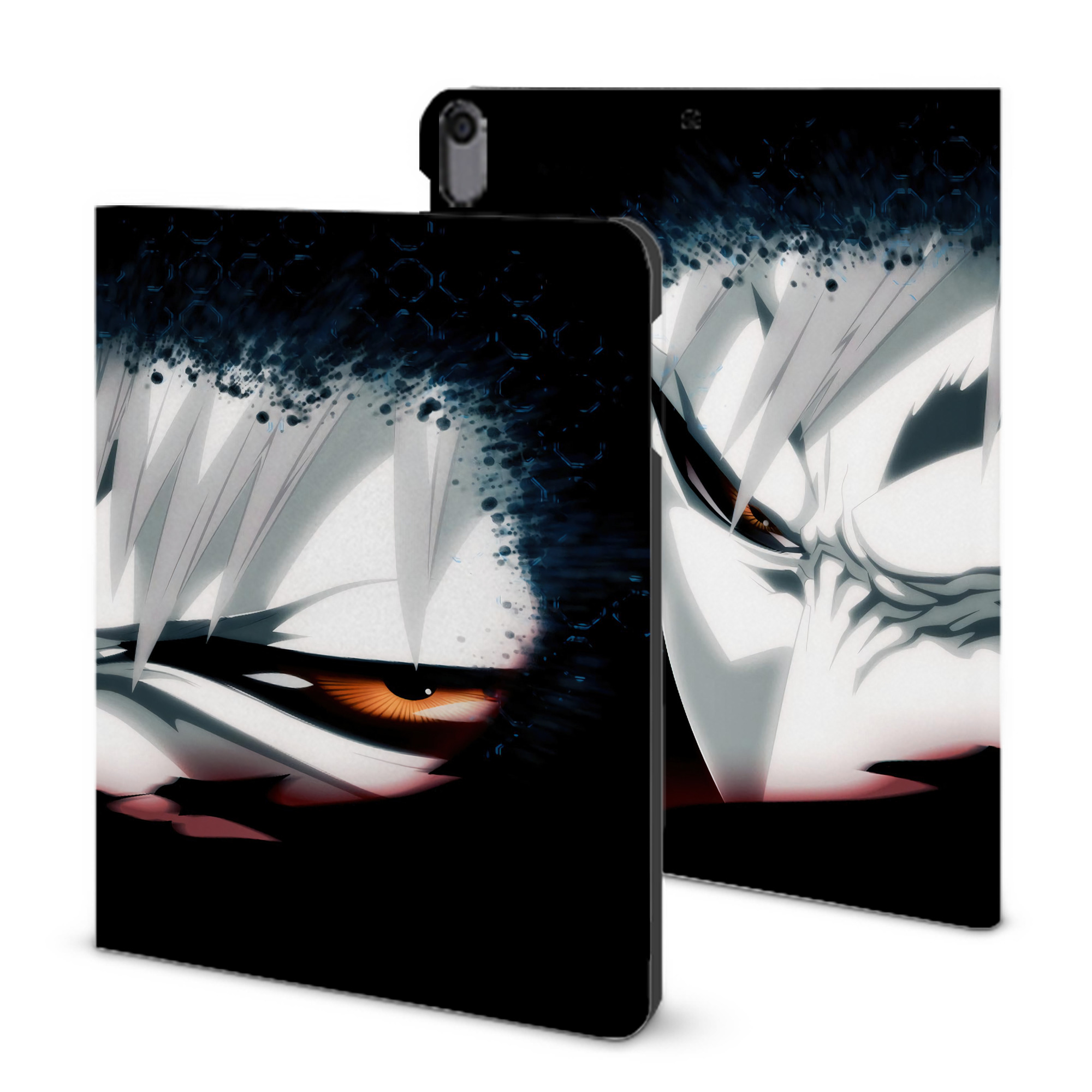 （画像用） ブリーチ BLEACH IPad ケース ブック型 PUレザー TPU 耐衝撃 軽量 薄型 ペン収納なし 全面保護 IPad 各モデル対応